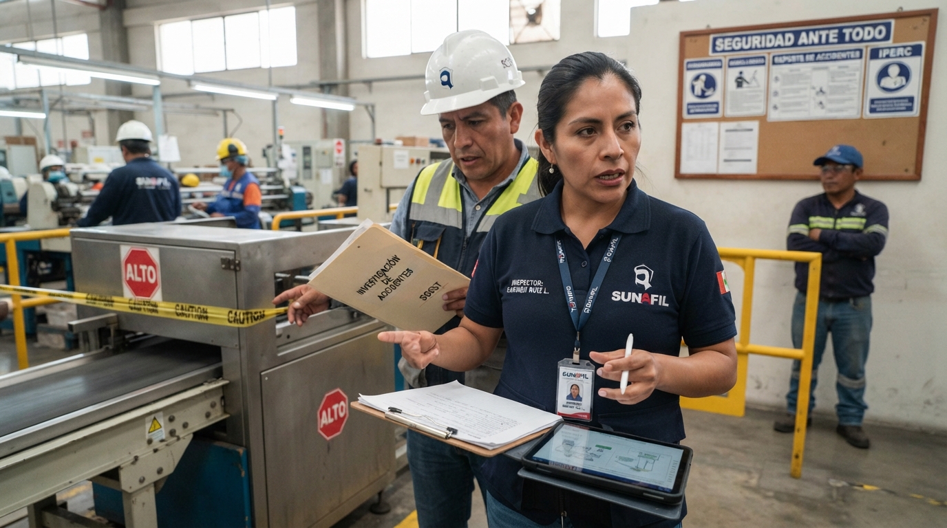 SUNAFIL: los accidentes laborales requieren una investigación más rigurosa