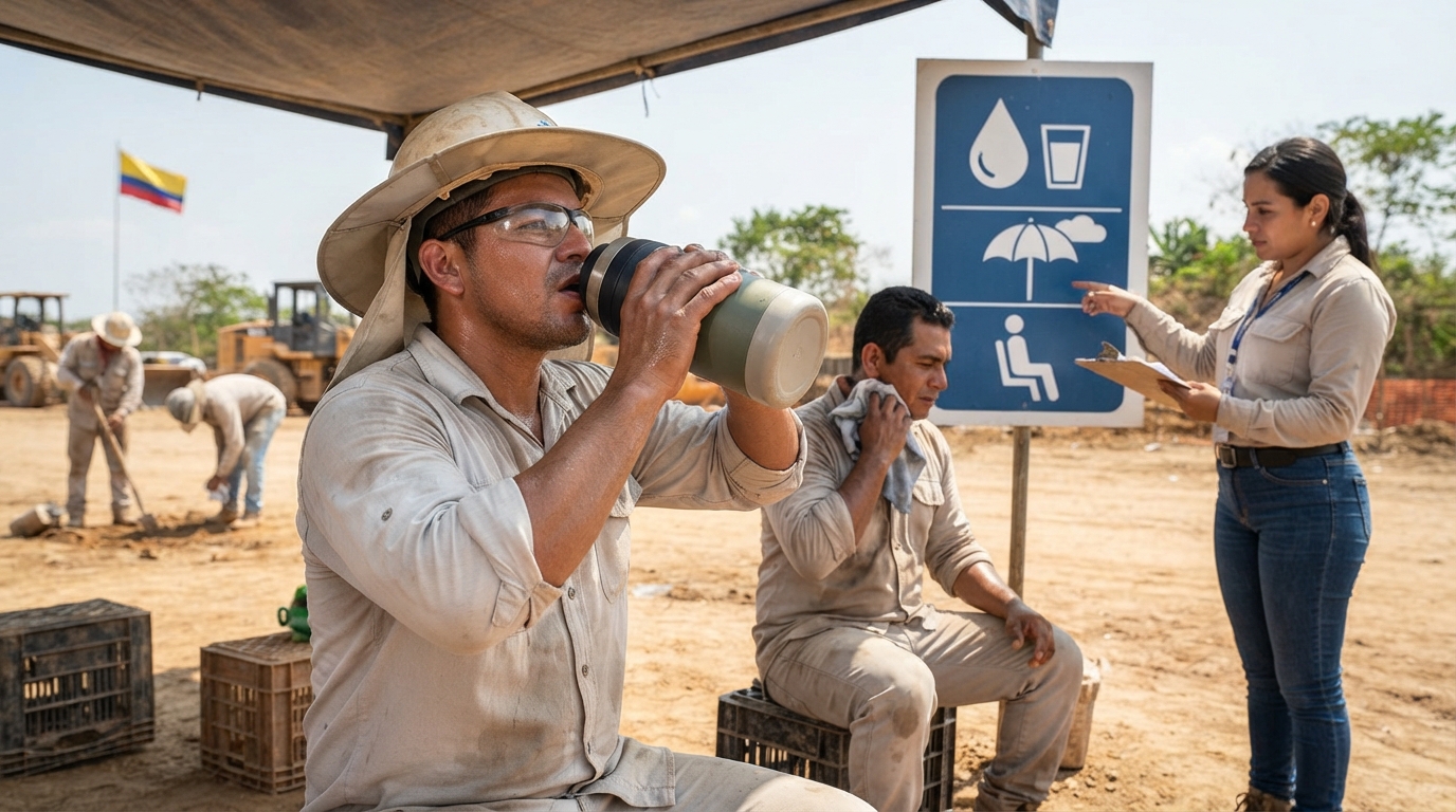 El calor extremo continúa siendo una amenaza mundial para los trabajadores