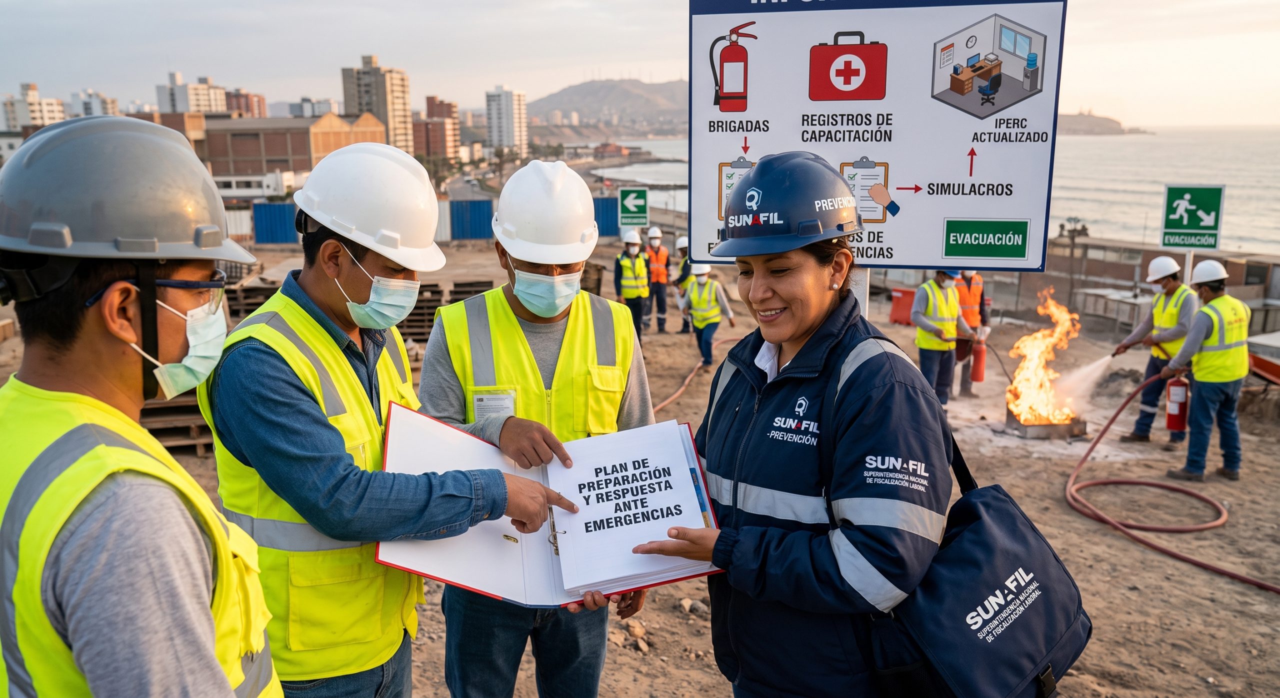 SUNAFIL intensifica la prevención ante emergencias