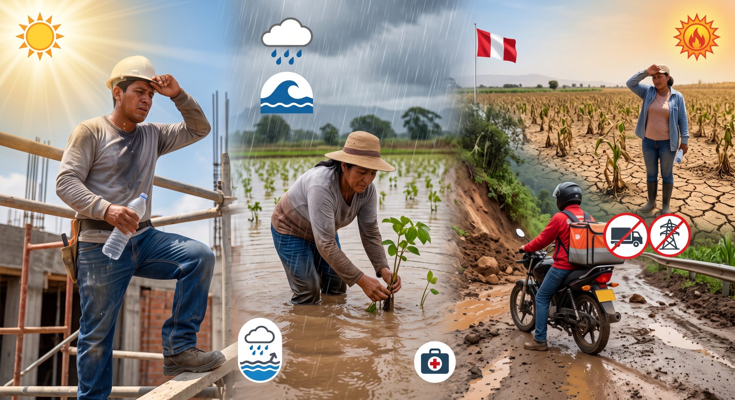 OIT advierte sobre los riesgos laborales asociados a El Niño 2026–2027